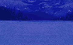 Snowfields (Night)
