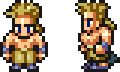 Sabin Costume 2 Battle